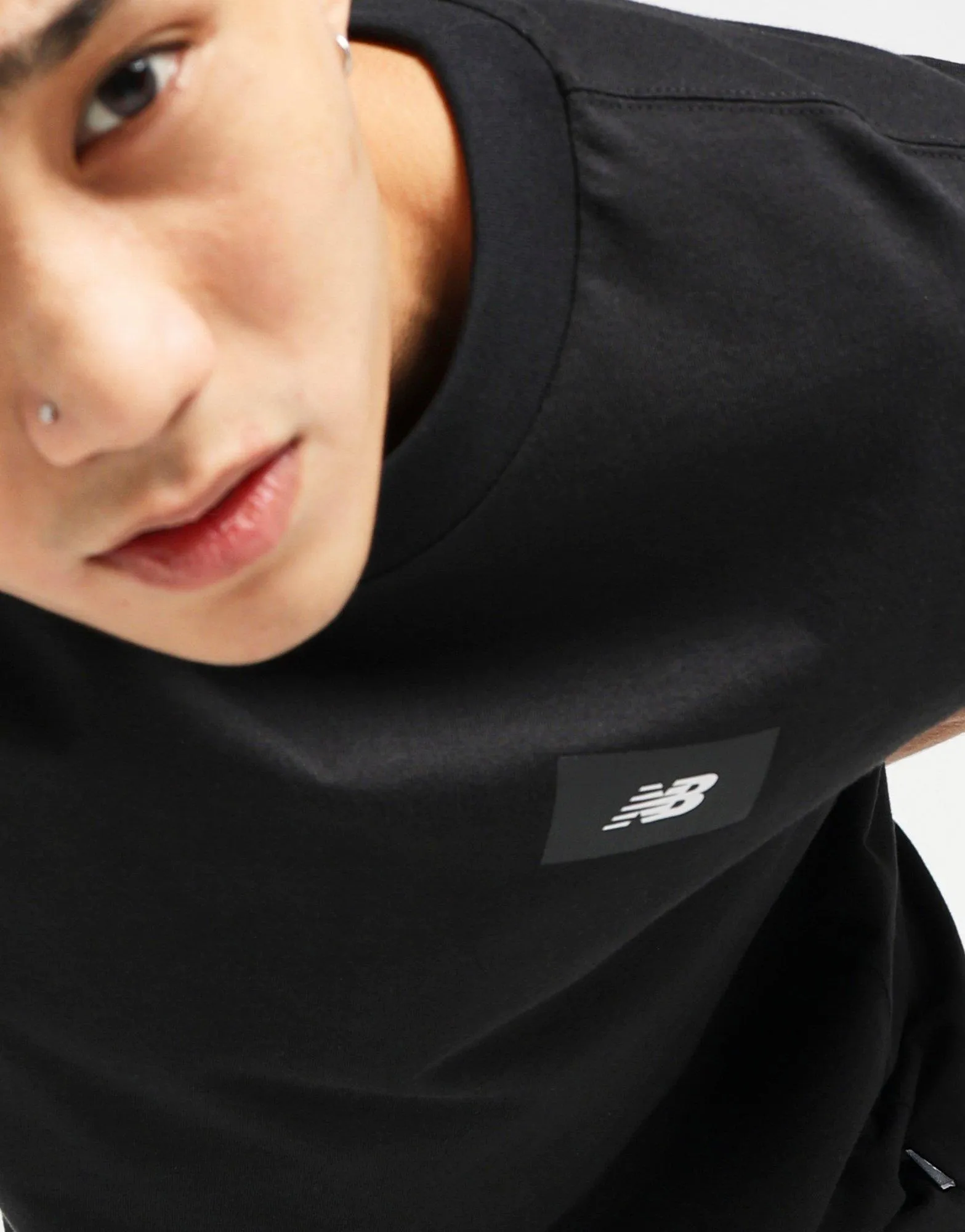 Small Logo T-Shirt Durable Colorfast Finish Active Essentials