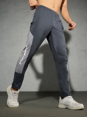 Tear ResistantWeave Men Colorblock Slim Fit Trackpants with TS FLEXI