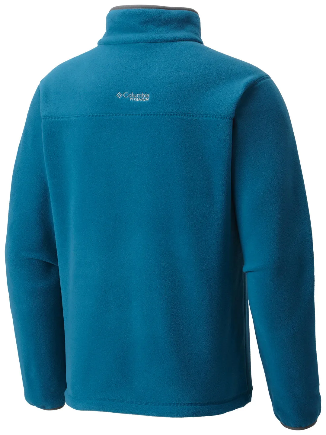 Alpine Outfit Columbia Men Blue Titan Pass 2.0 Fleece Jacket
