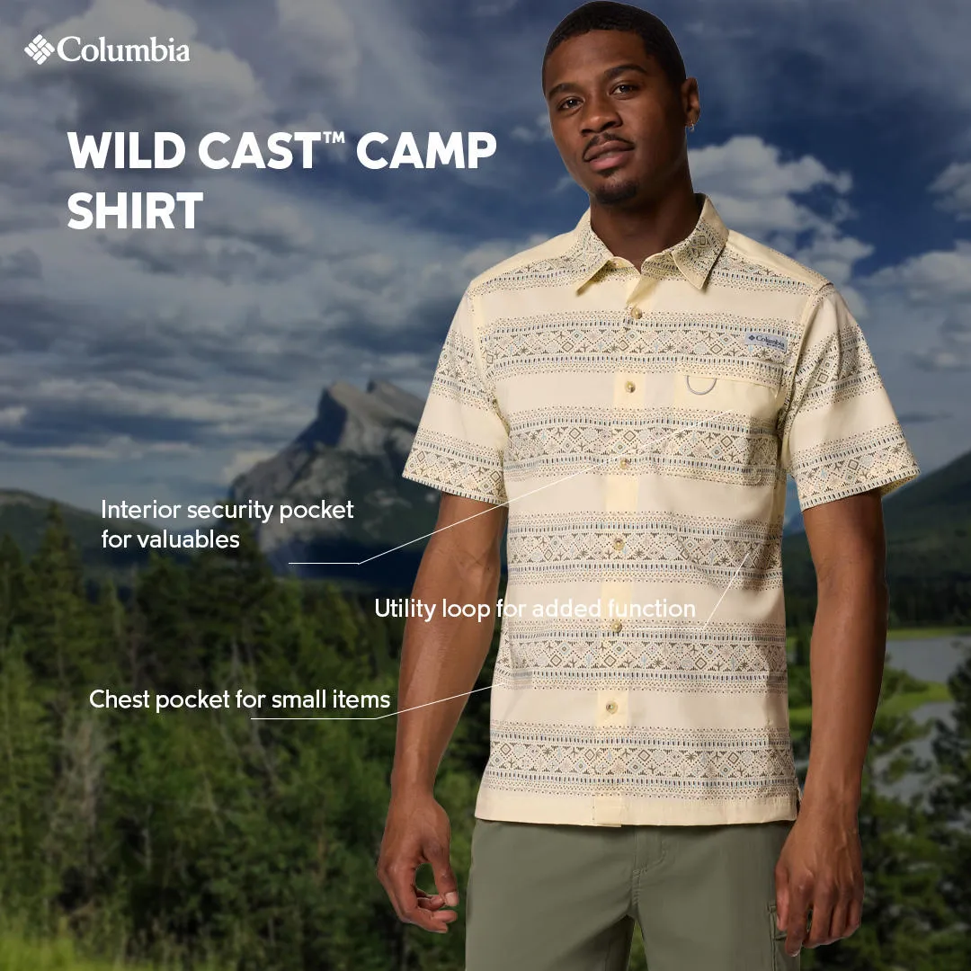 Craft Soul Columbia Men Yellow Wild Cast Camp Shirt