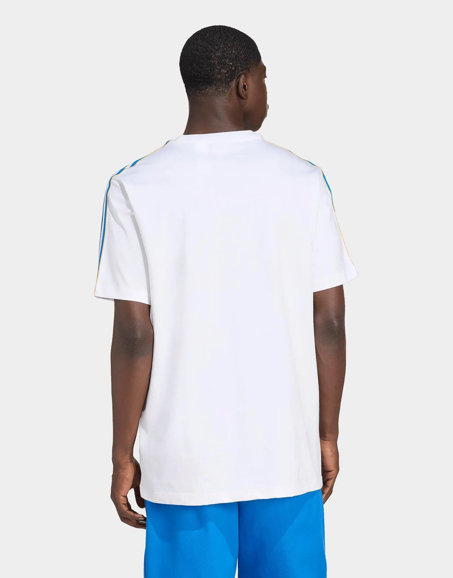 Quick Dry Fabric Breathable Mesh Panels Real Madrid Terrace Icons T-Shirt