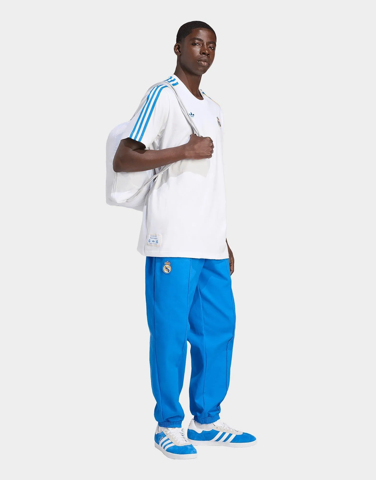 Real Madrid Terrace Icons T-Shirt Relaxed Armhole Cut Clean Cut