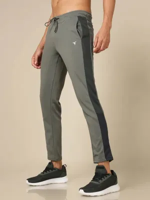 MeshPanel DurableStretchWeave Men Colorblock Slim Fit Trackpants with ELASTO PLUS