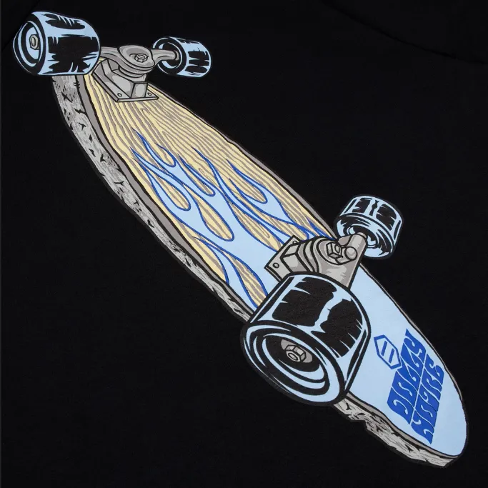 Dolly Noire Felpa con cappuccio Betulla Cruiser SW023-SA-01 black Convenient