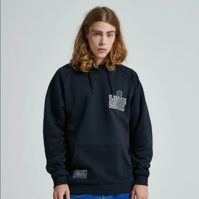 Dolly Noire Felpa con cappuccio Betulla Cruiser SW023-SA-01 black Relaxed Hoodie Unisex style