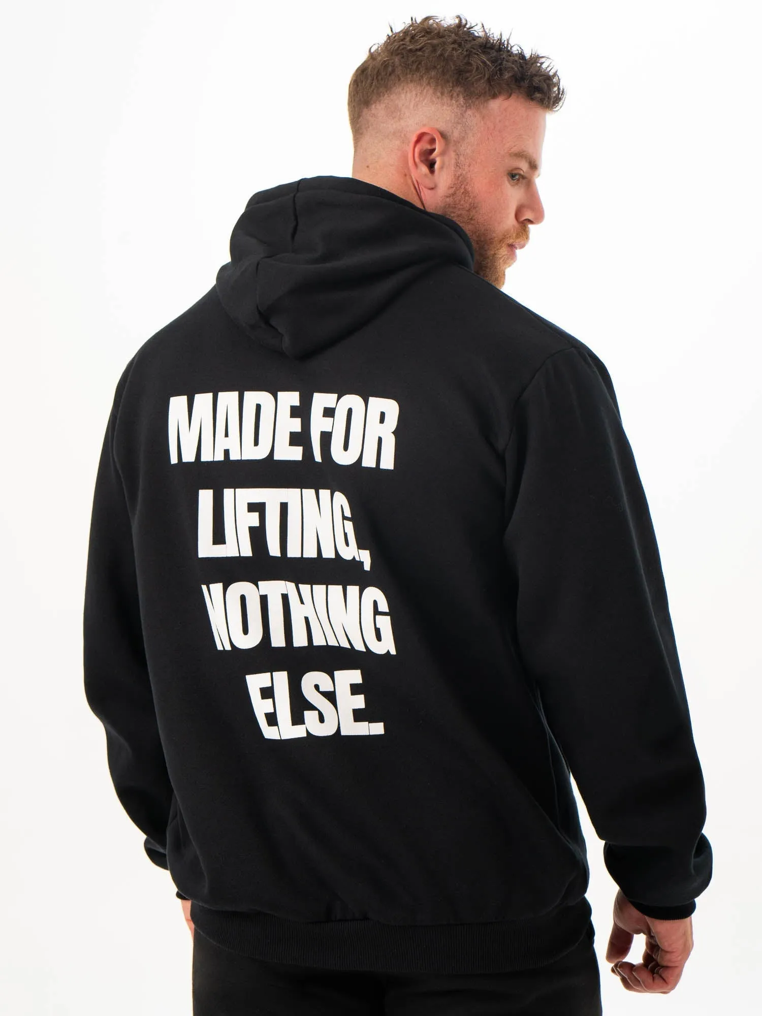 Lifting Only Pullover Hoodie - Black Comfortable Wear