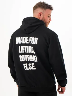 Lifting Only Pullover Hoodie - Black Comfortable Wear