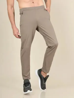 Men Solid Relax Fit Trackpants with ELASTO PLUS Anti Chafe Seams