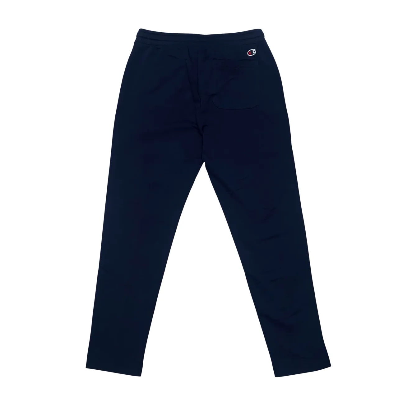 Champion pantalone sportivo da uomo  in cotone garzato con orlo dritto 117454 BS501 blu Tagless Neckline Comfort All-Season Comfort