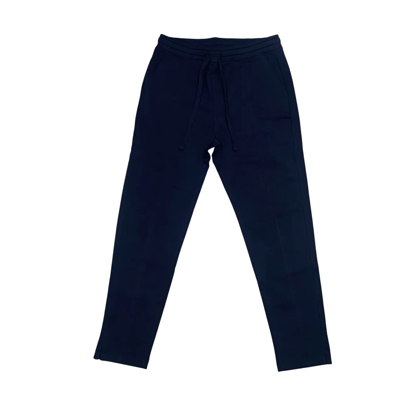 Indoor Joggers Champion pantalone sportivo da uomo  in cotone garzato con orlo dritto 117454 BS501 blu