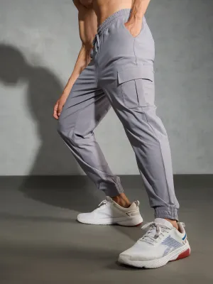 Secure fit Men Solid Slim Fit Cargo Joggers with DURACOOL 