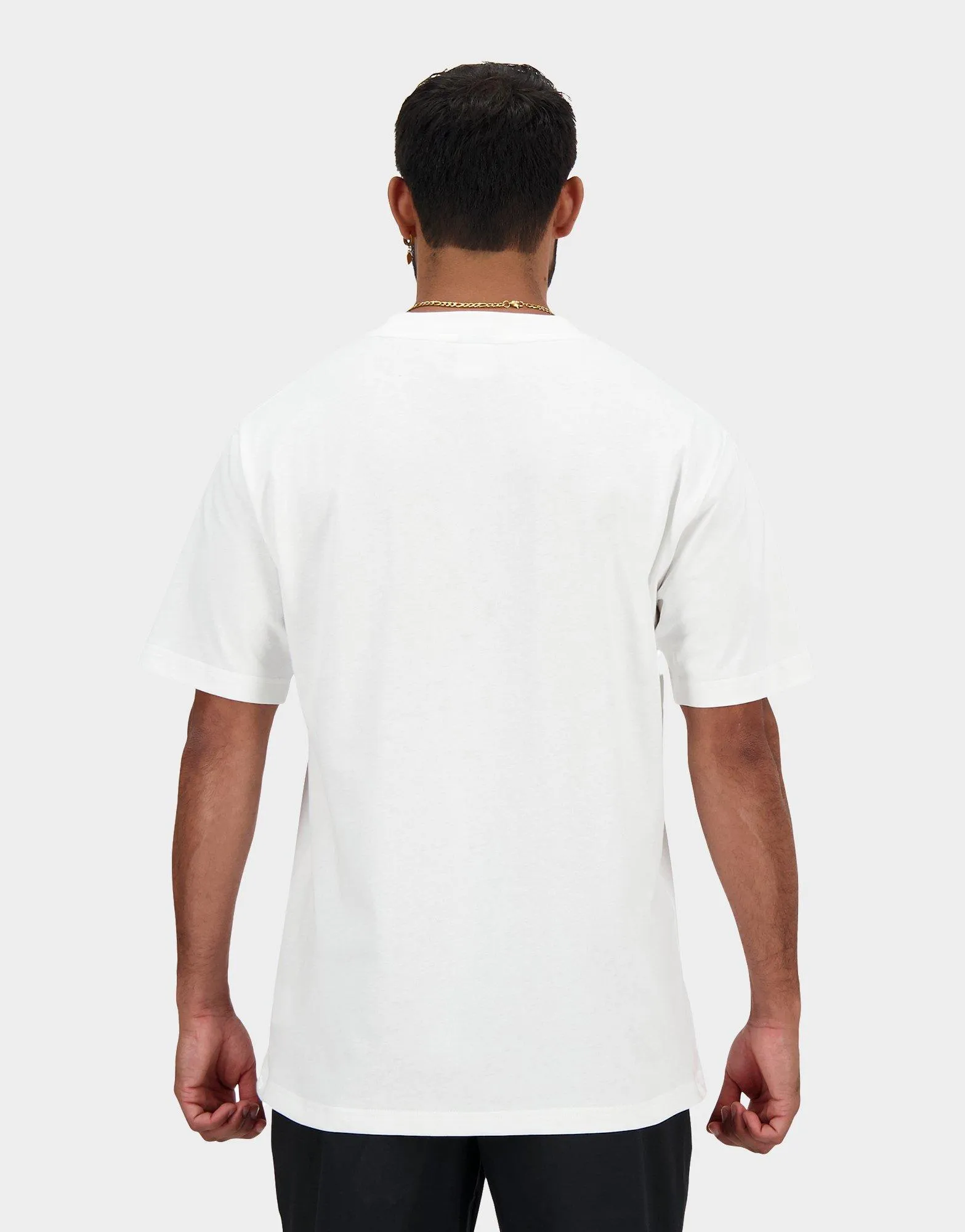 Athletics Cotton T-Shirt NonRestrictive Cut Smooth Jersey Texture