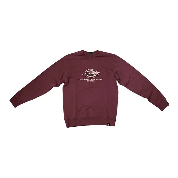 Dickies felpa Byronville Men??s Relaxed Fit DK0A4TMMEL01 maroon Relaxed Layers