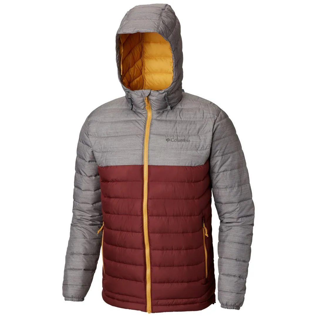 Temperature Adaptive Fabric Quality Assurance Columbia Men Red Powder Lite Hooded Jacket