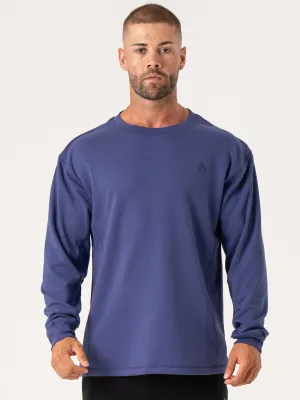 Street Essential Force Crew Neck - Indigo