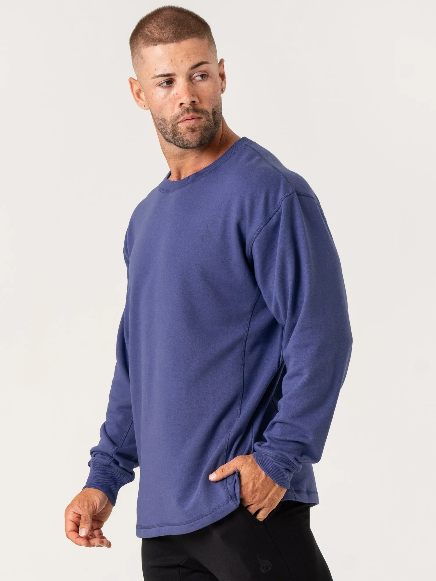 Lounge Style product group cooperation Force Crew Neck - Indigo