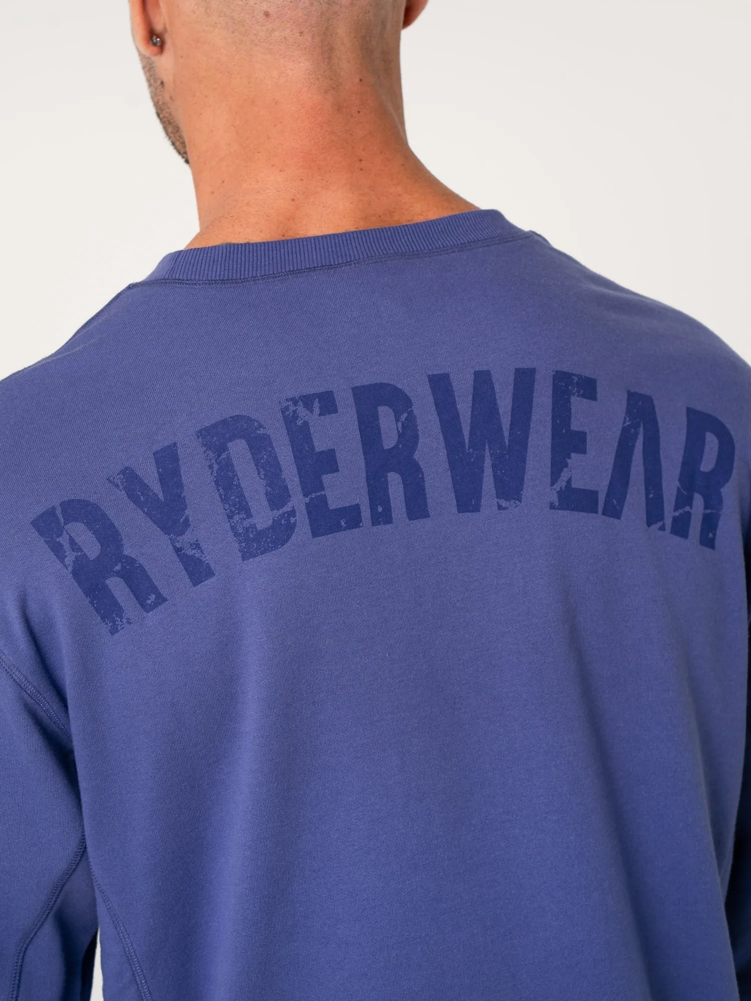 Satin Core Comfort Force Crew Neck - Indigo