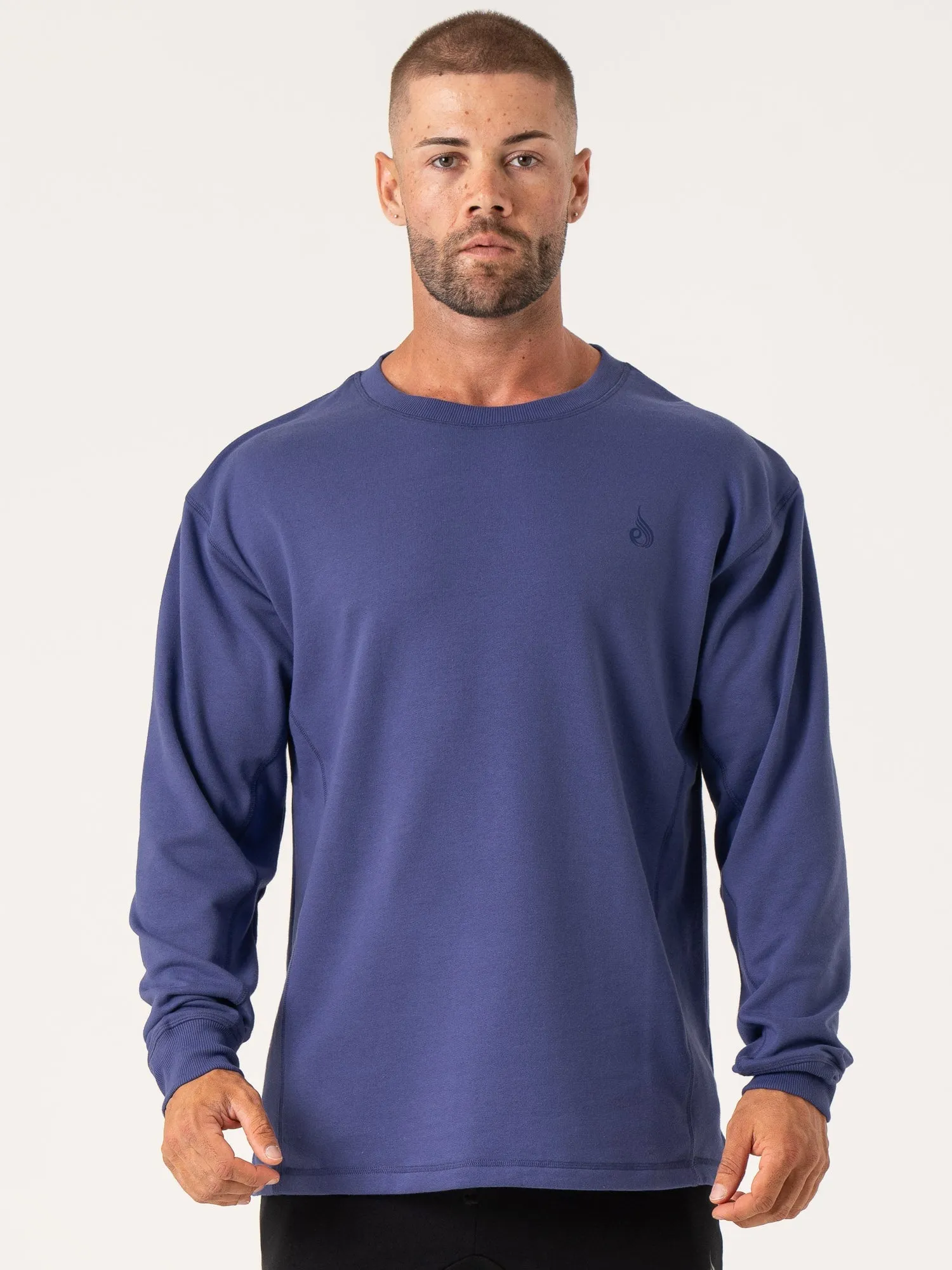 Street Essential Force Crew Neck - Indigo
