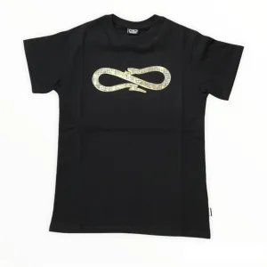 Propaganda T-shirt Diamonds 073 01 black Sleek Fit Essential Wear