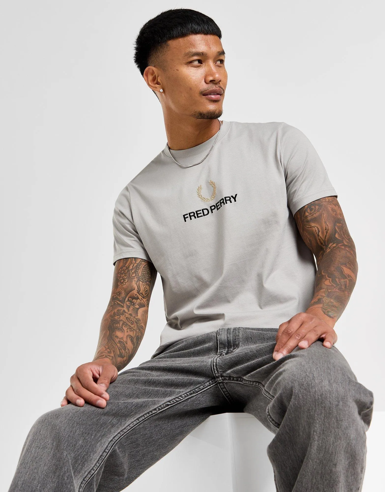 Versatile Wearable Global Stack Logo T-Shirt