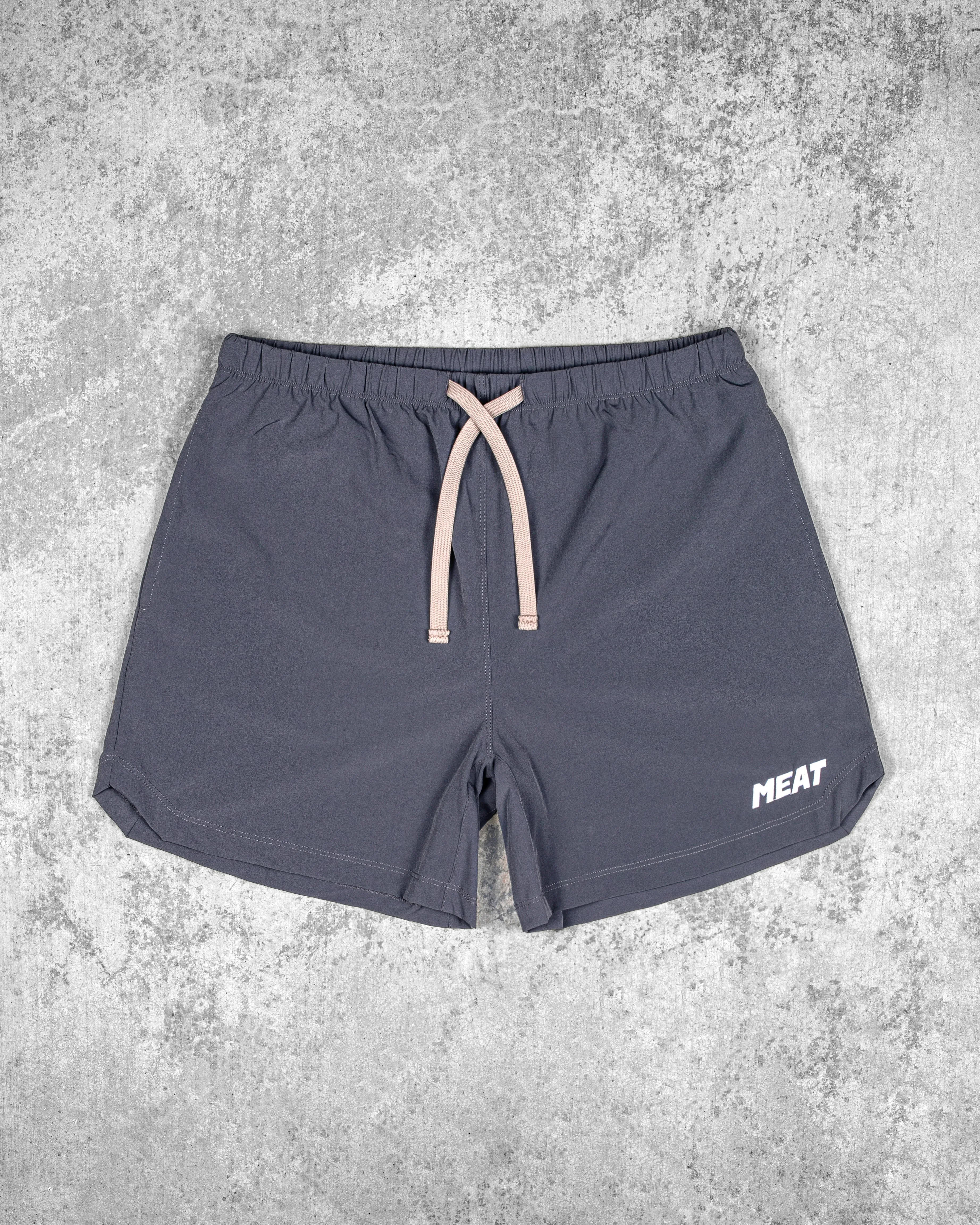 Comfortable Shorts Stretchable Waist BENCHING SHORTS ?C CLASSIC / STEEL GREY