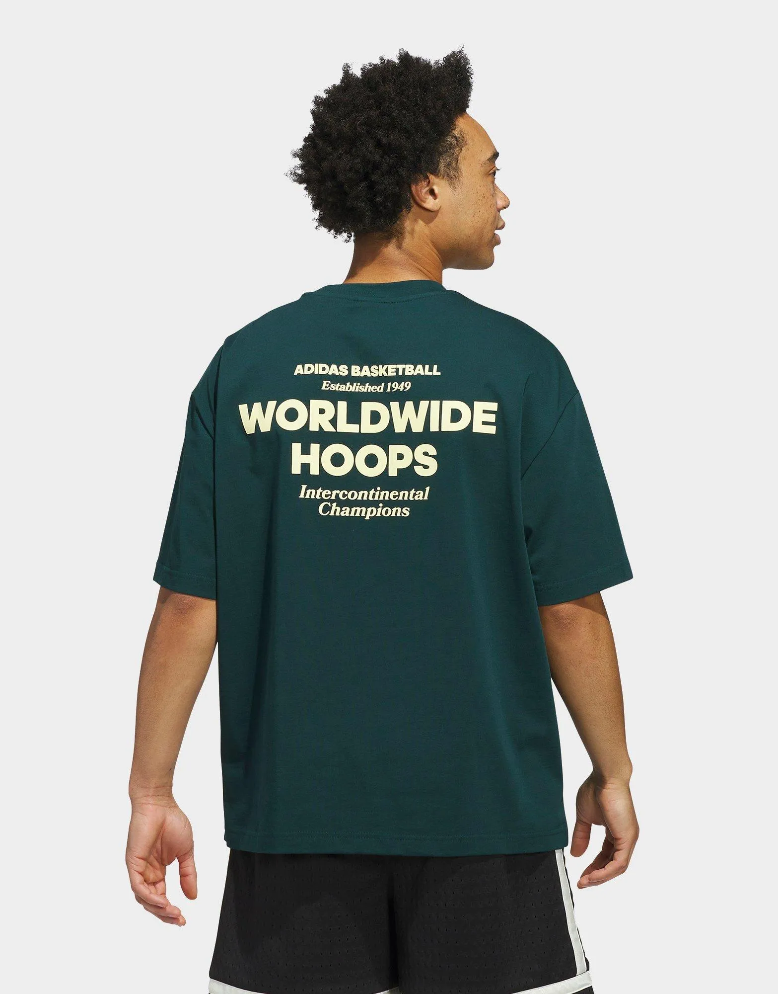 Worldwide Hoops GFX T-Shirt (Unisex) Cross Grain Knit Lightweight Style