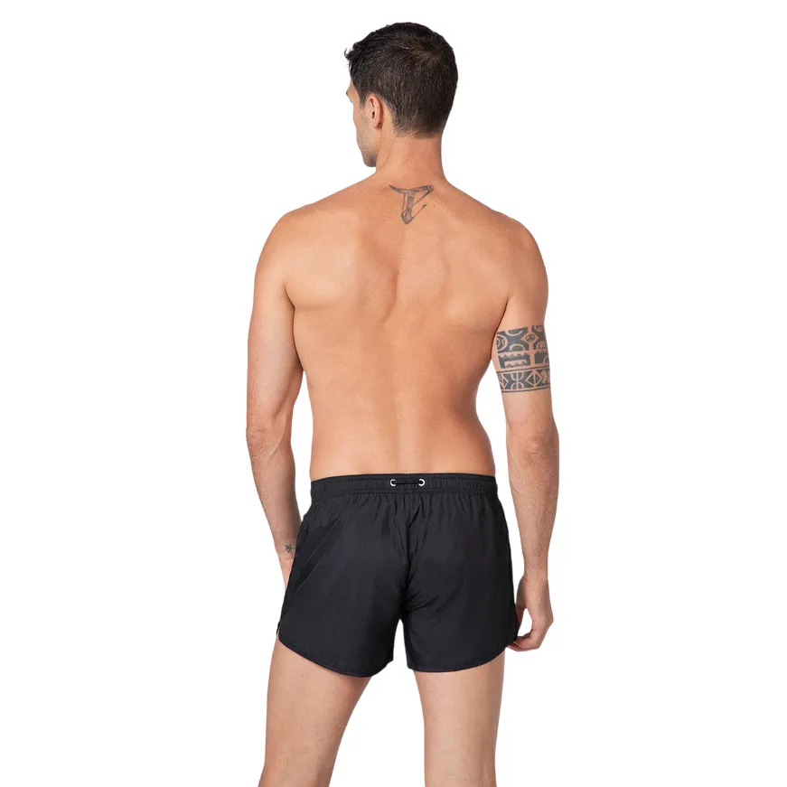 F**K pantaloncino costume mare da uomo M01BU03BK nero On Trend Wind Resistant Material