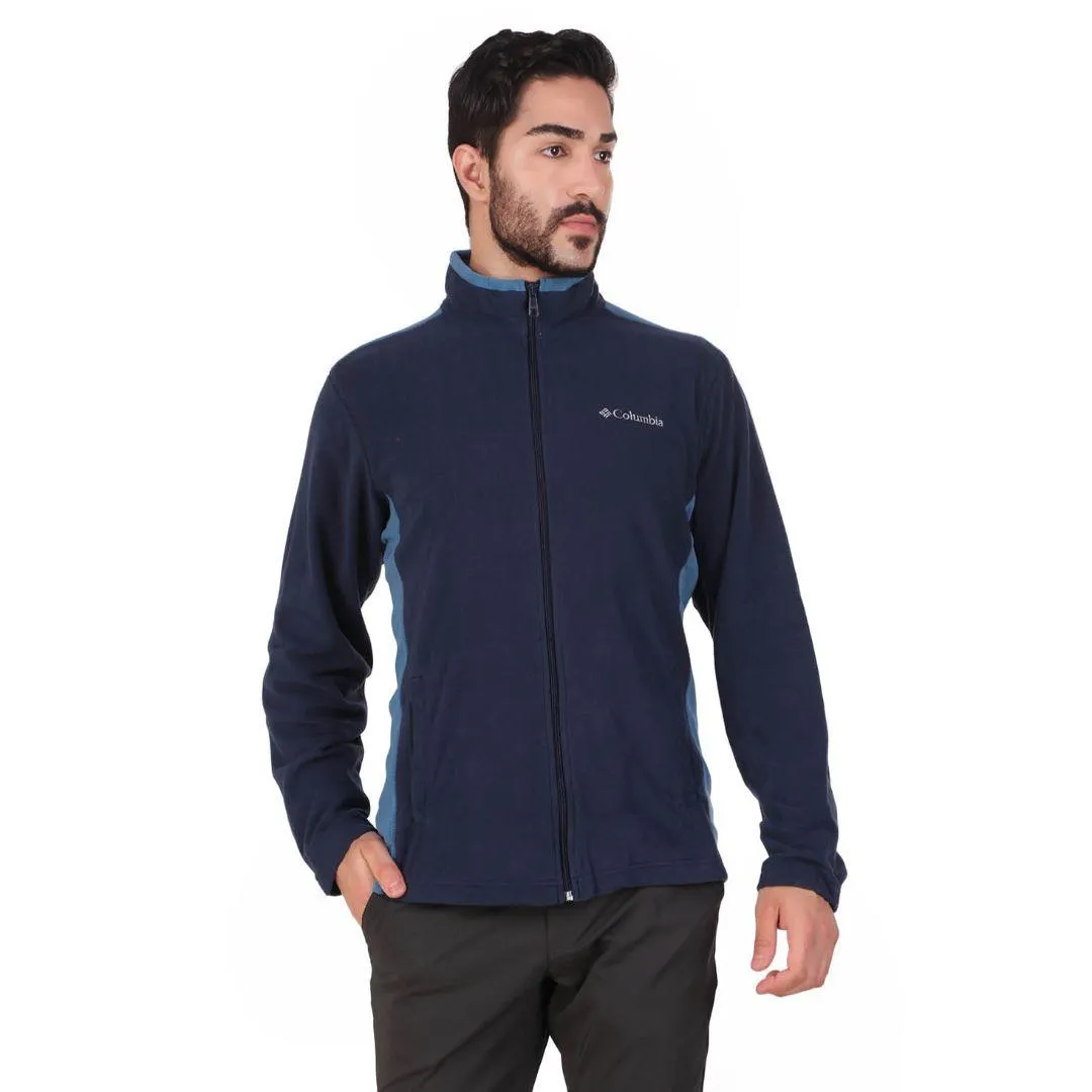 Everyday Fit Columbia Men Blue Klamath Range Full Zip (Sun Protection)