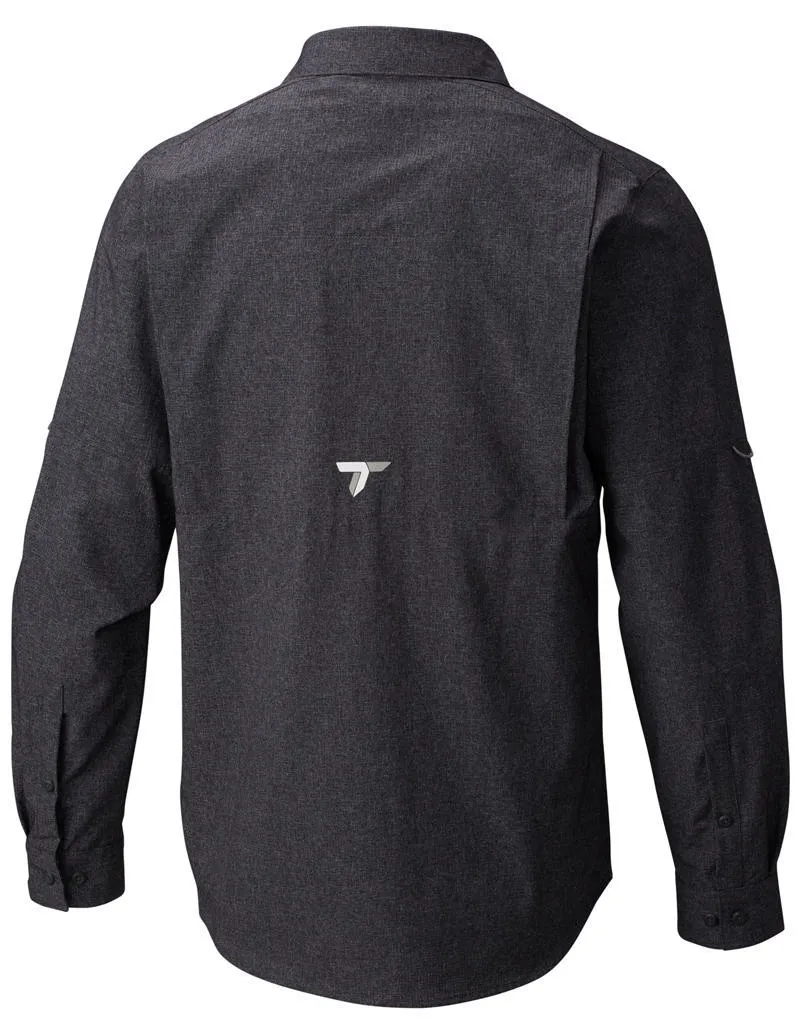 Columbia Men Black Irico Mens Long Sleeve Shirt Party Ready