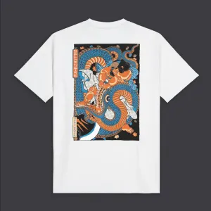 Dolly Noire t-shirt manica corta Kunyoshi Red Blue Tee TS170-TA-02 white Sleek Waist Easy Fit