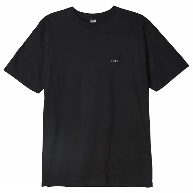 Soft and Lightweight All-Day Wear Obey maglietta manica corta da uomo Paint It 165262609 nero