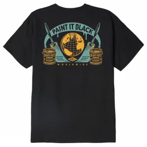 Obey maglietta manica corta da uomo Paint It 165262609 nero Sports Outfit