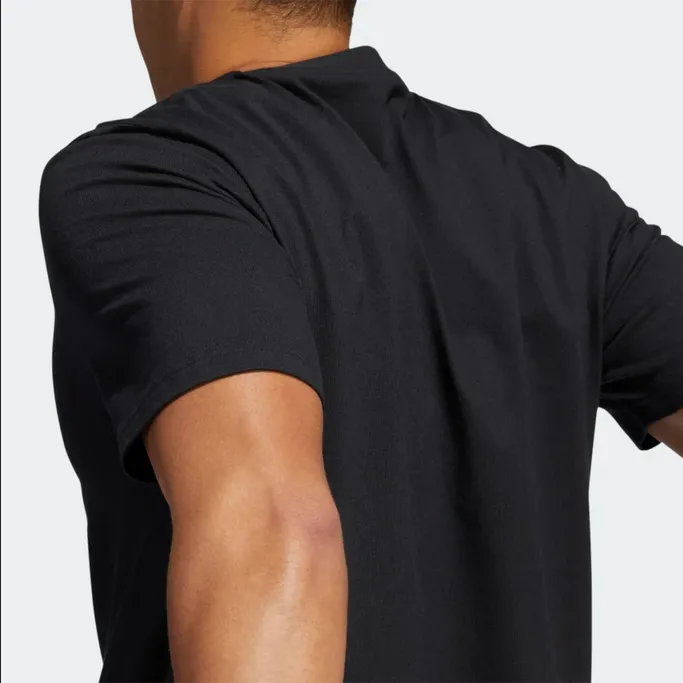 quick dry Adidas T-Shirt manica corta da uomo Graphic HE2330 nero