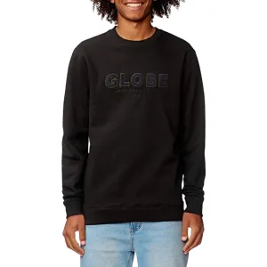 Globe felpa girocollo da uomo Mod V Crew GB01933020 nero Relaxing Wear