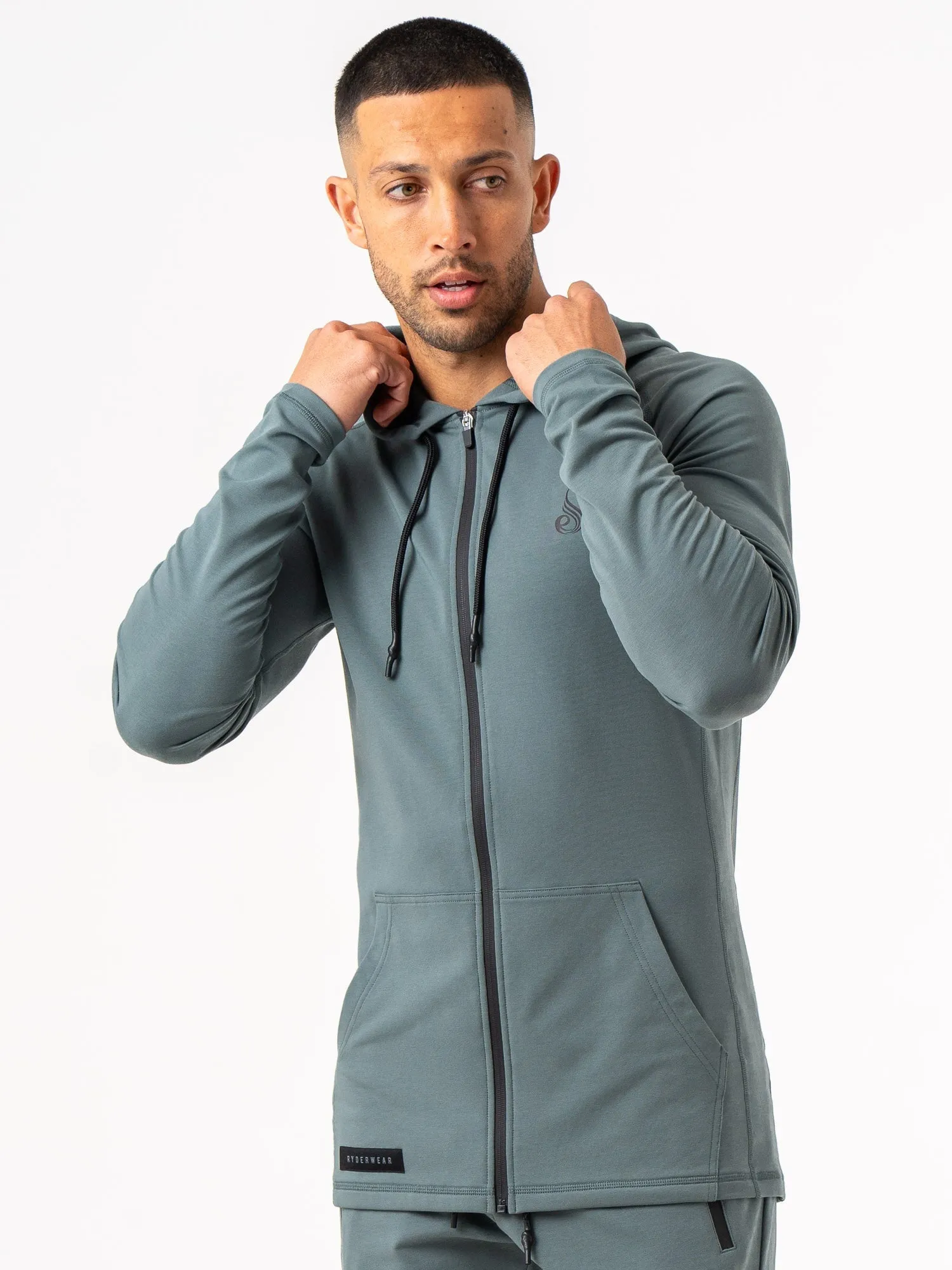 Endurance Zip Up Jacket - Fern Green Street Ready Streetwear vibe