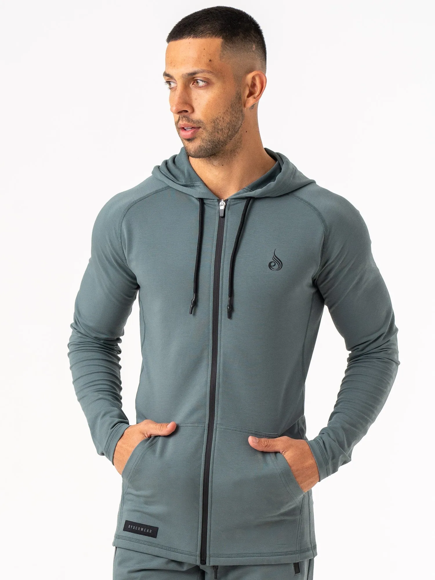 Endurance Zip Up Jacket - Fern Green Team Pride