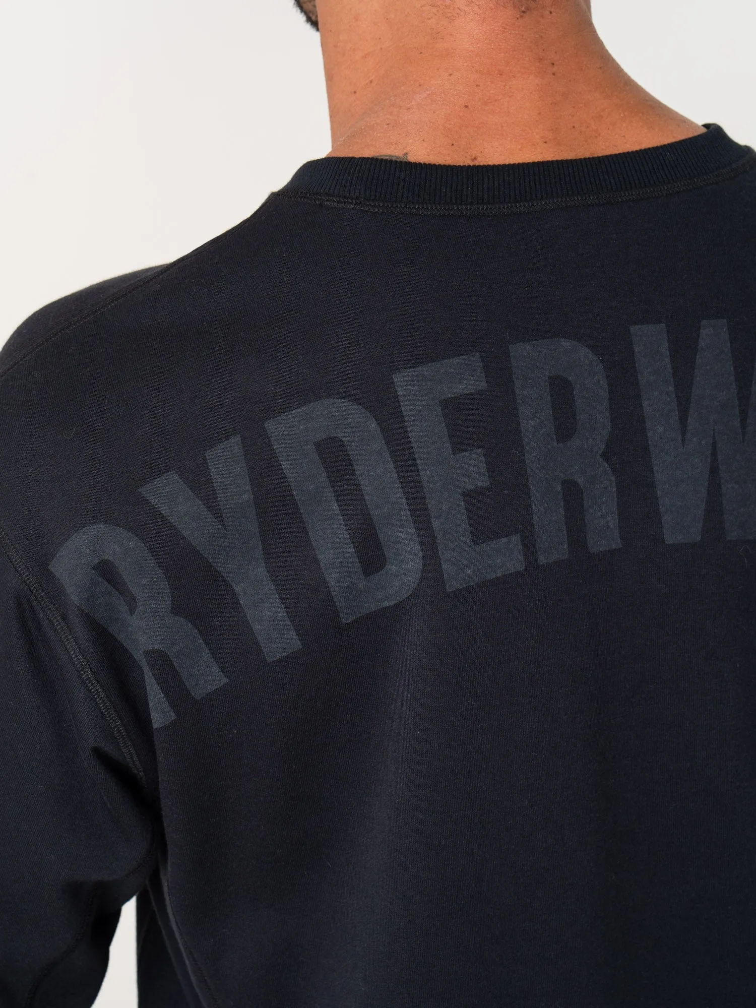 Force Crew Neck - Black product fringe edginess
