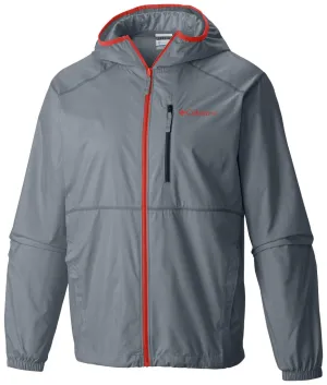 Exclusive Functional Warmth Columbia Men Grey Flash Forward Windbreaker