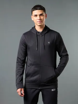 Men Solid Slim Fit Hooded Jacket with TECHNOWARM  product pricing