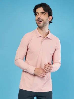 Men Solid Slim Fit Polo T-shirt with MATPIQ High-Quality Stitching