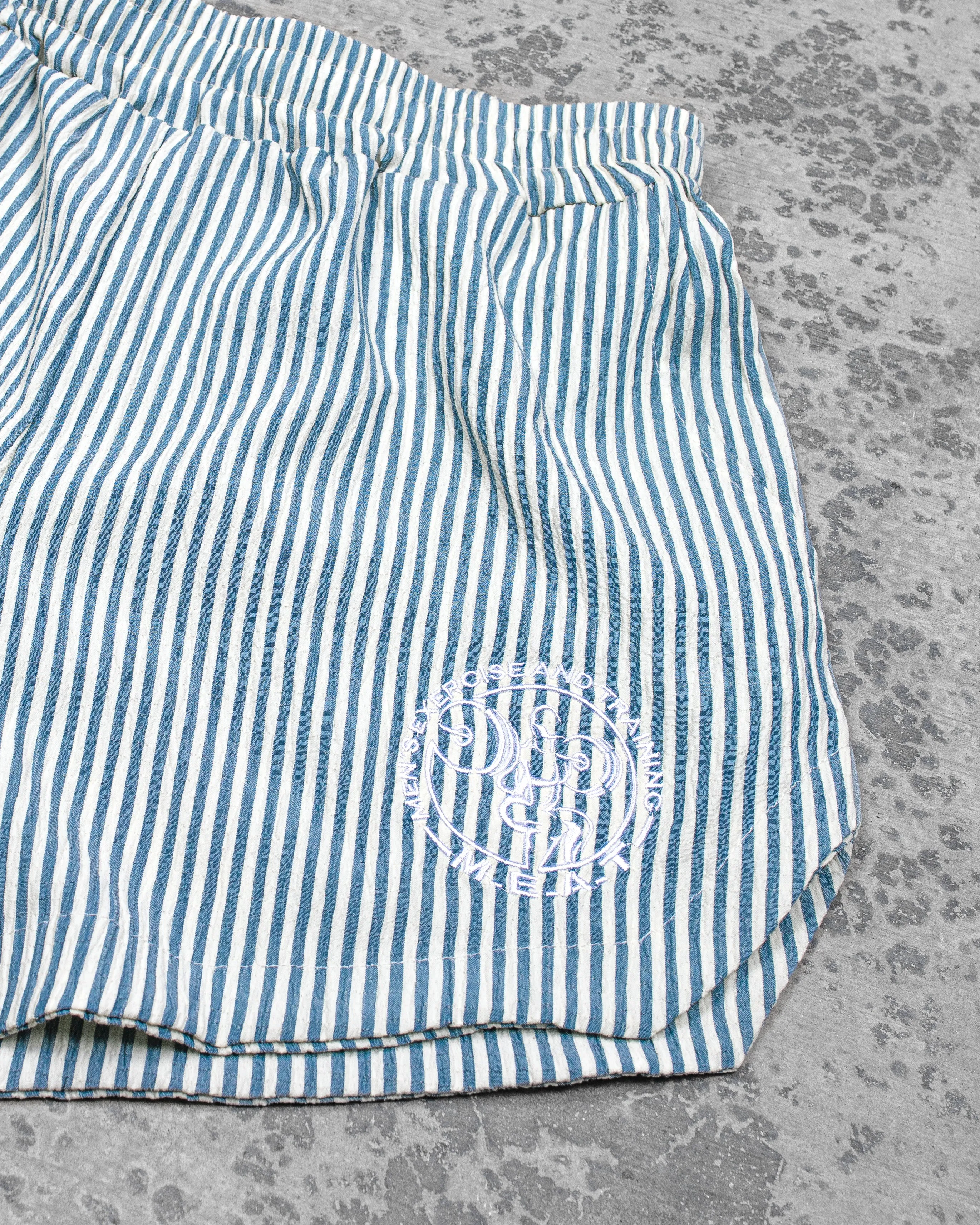 LIFTING SHORTS ?C OFFSHORE / STRIPE BLUE Hassle free maintenance