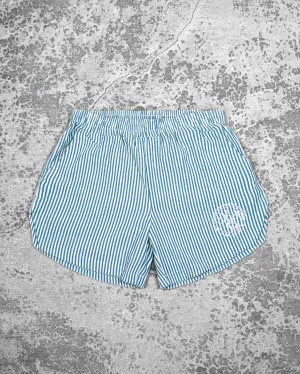 LIFTING SHORTS ?C OFFSHORE / STRIPE BLUE Hidden Storage Compartment RecycledPolyester