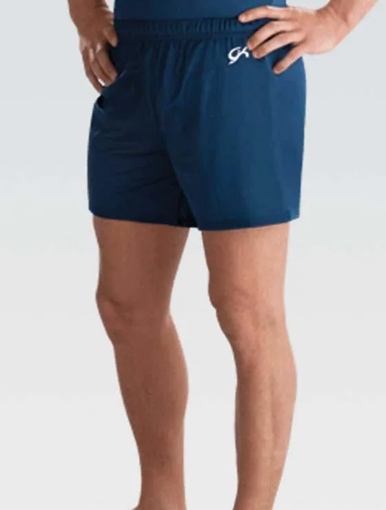 QuickAdjustStraps agriculture industry Men's Nylon/Spandex Long Shorts Navy