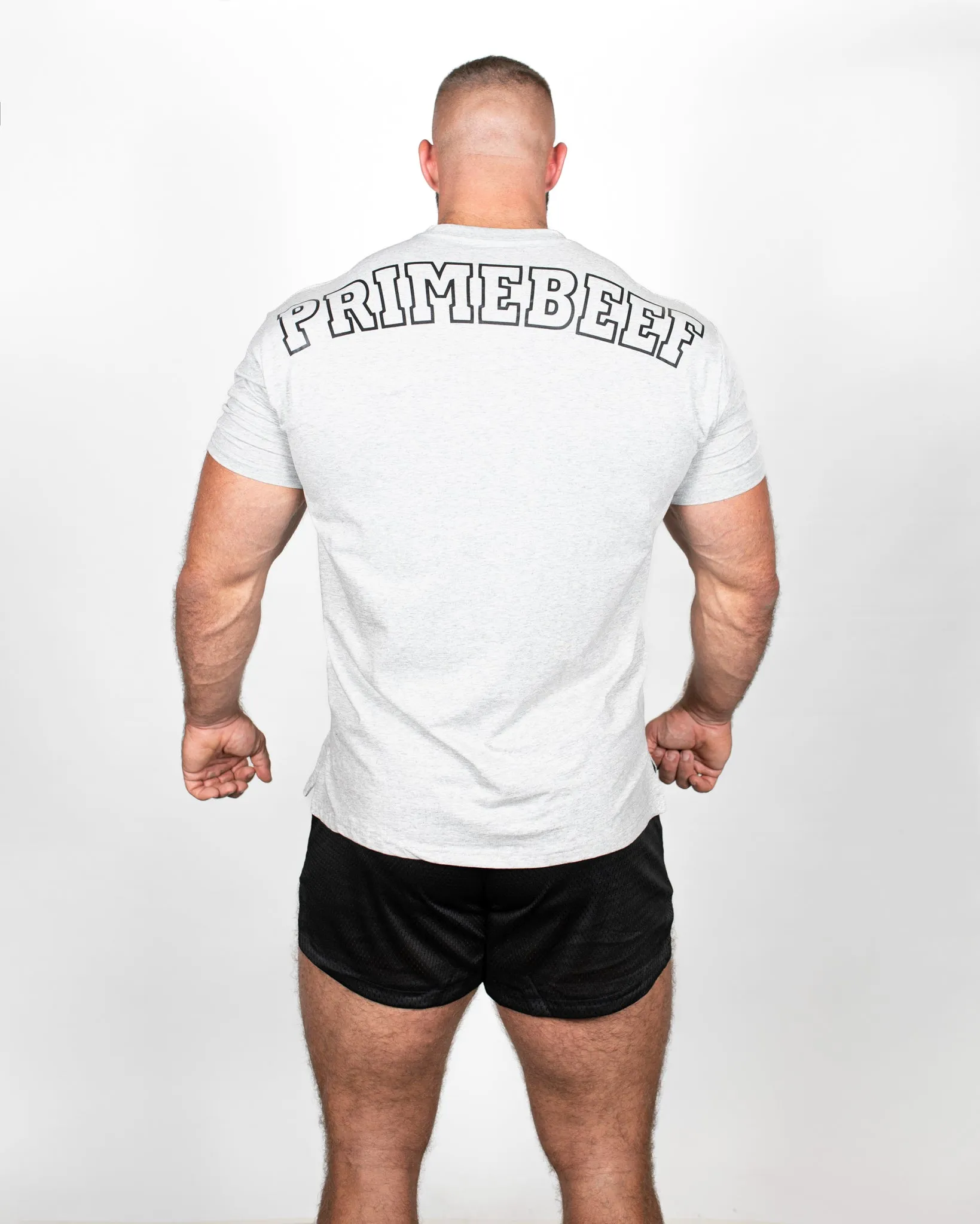 OVERSIZED TRAINING TEE ?C PRIMEBEEF / HEATHER GREY Active Lifestyle Camouflage Pattern