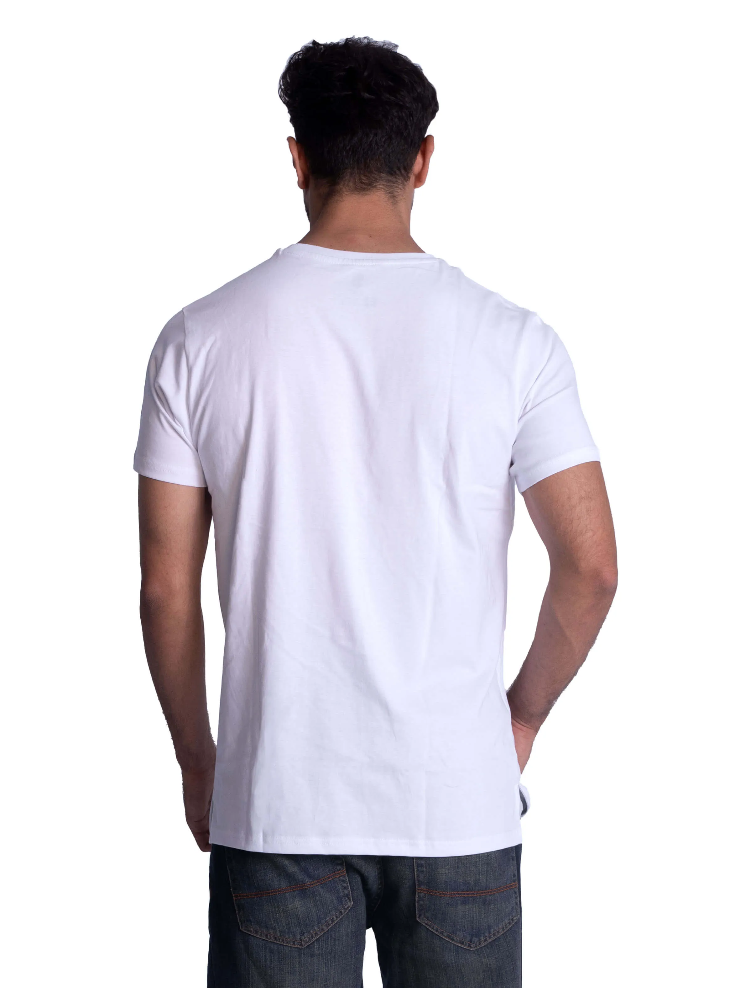 Premium Crew Neck Cotton T-shirt - White Offense - capable