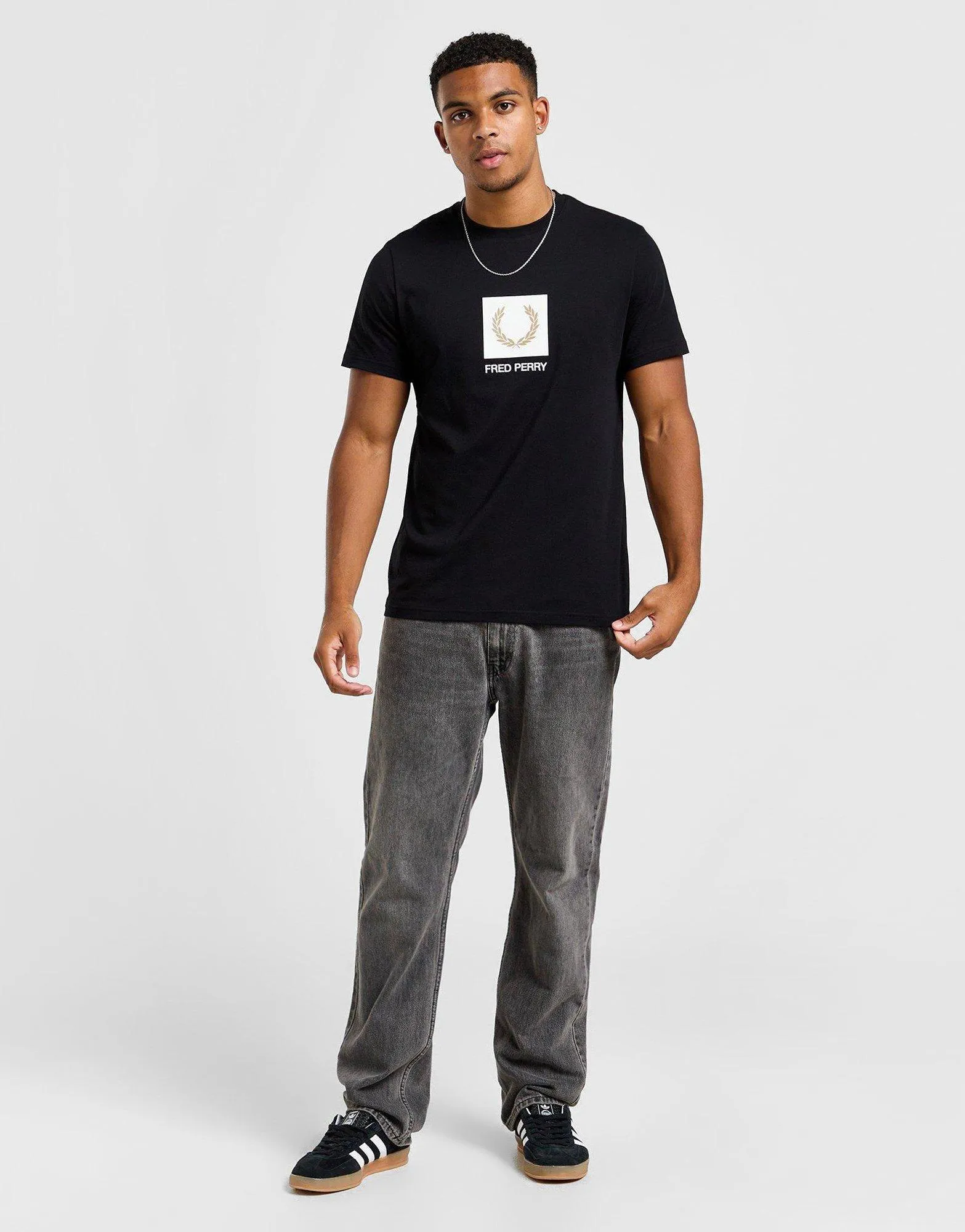 Subtle Logo Placement Flatlock stitching Crew Neck T-Shirt