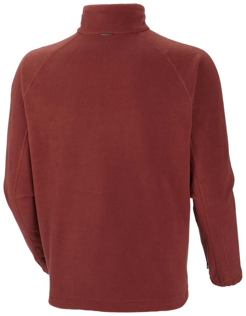 Cold Weather Gear Home Wear Columbia Men Red Fast Trek II Full Zip Fleece