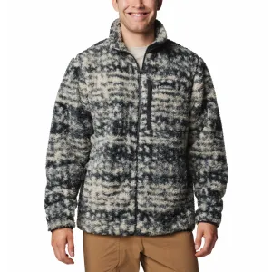 Soft Fabric Columbia Men Brown Winter Pass Printed Fleece II