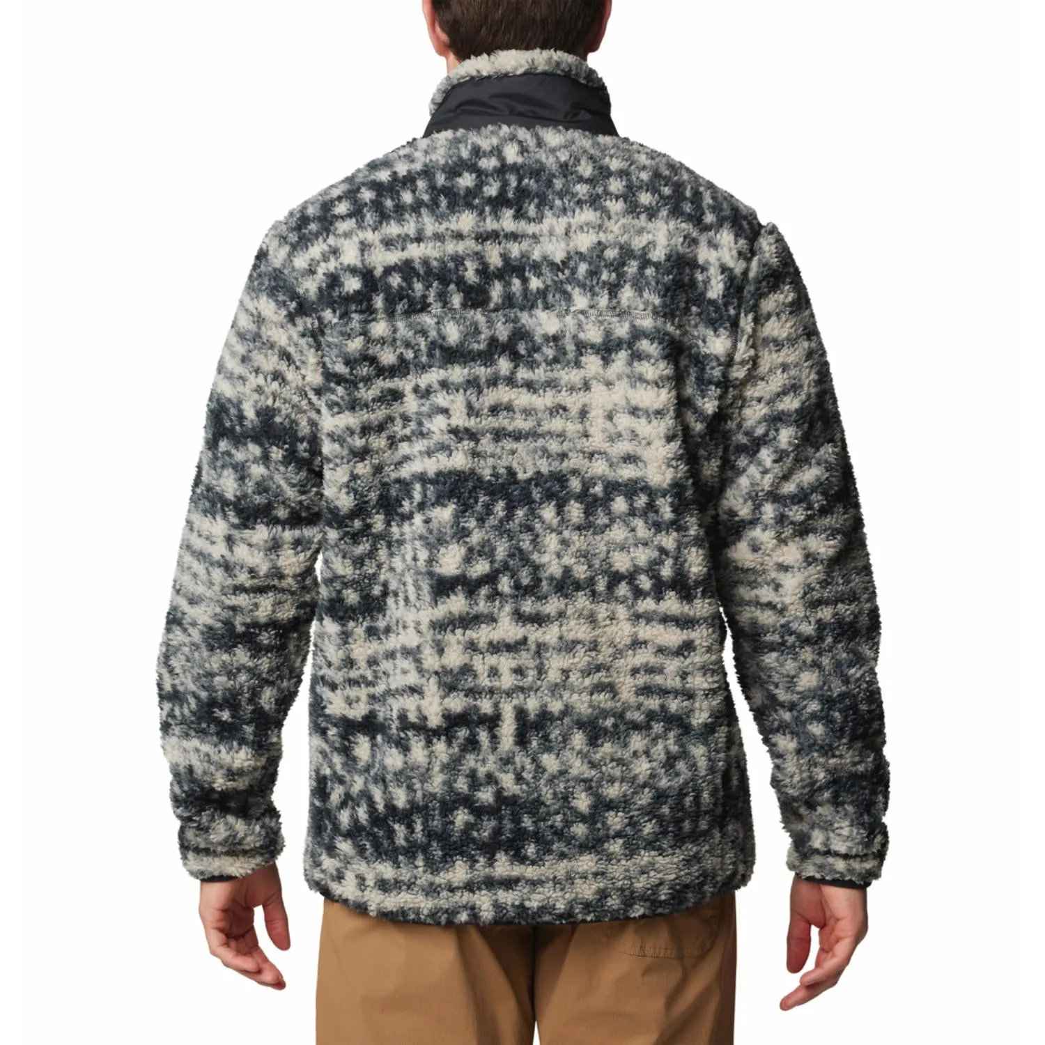 Columbia Men Brown Winter Pass Printed Fleece II Active Ready
