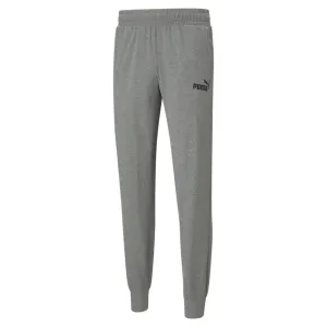 Puma pantalone sportivo da uomo in cotone jersey 586746 03 grigio chiaro Breathable mesh